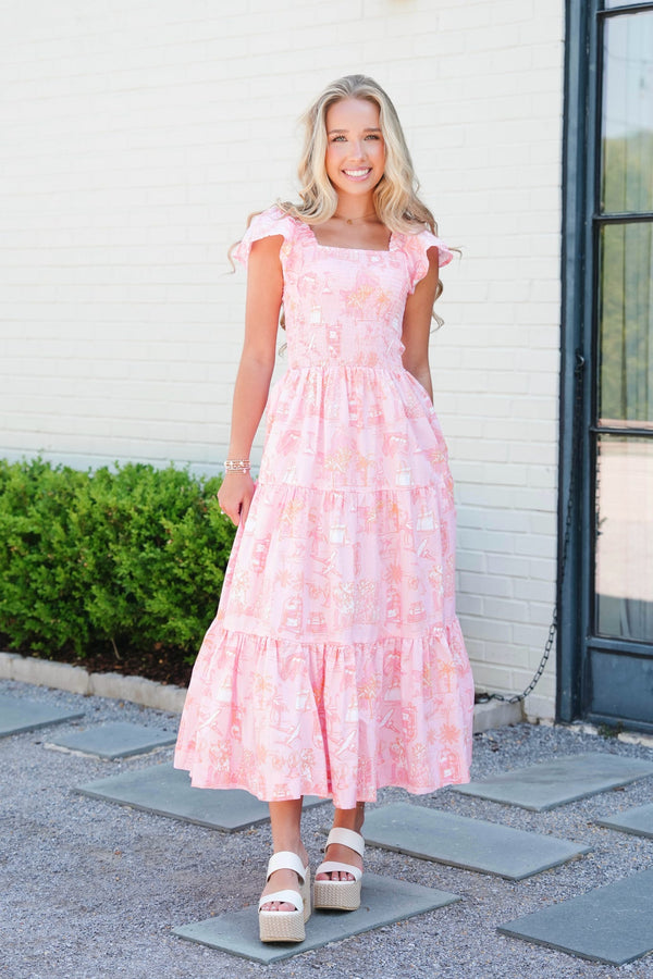 Vineyard Bound Dress - Pants Store