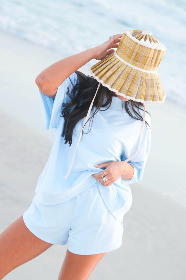 Mockneck French Terry Top - Pants Store