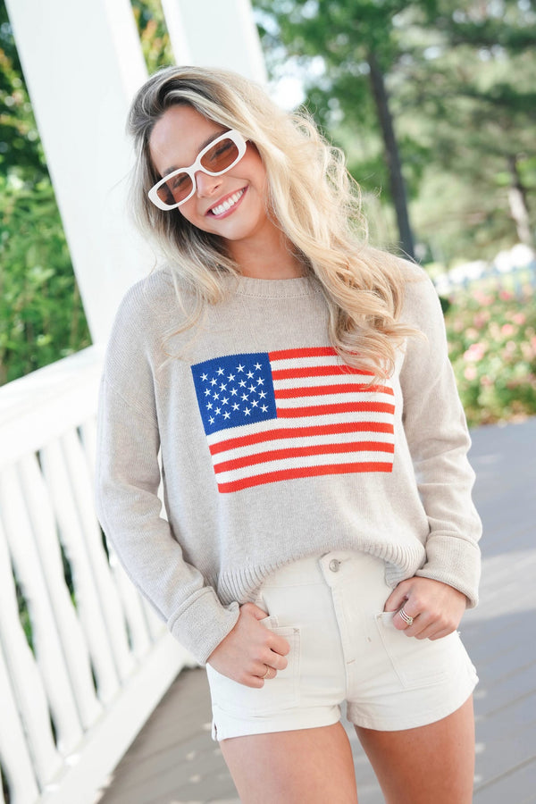 Z Supply Sienna Patriot Sweater - Pants Store
