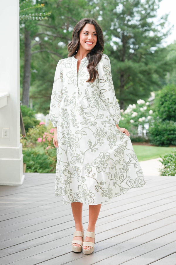 Mary Square Riley Lacecap Dress - Pants Store