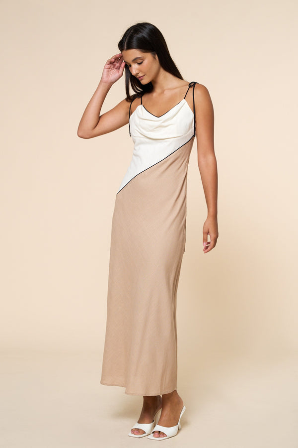 sachin and babi light blue dress Victoria High Waisted Dress Pants - Ivory main image 1