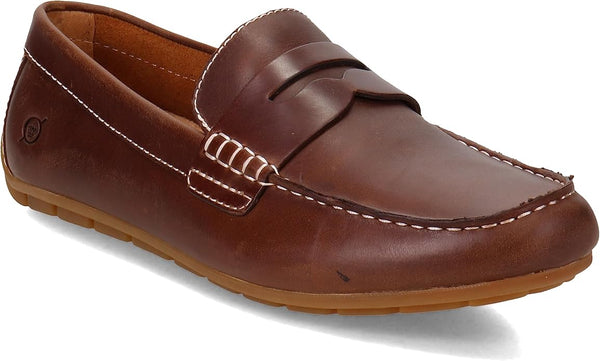 Born Mens Size 9 Andes Orange Brown Full Grain Leather Penny Loafers Shoes Born Mens Size 9 Andes Orange Brown Full Grain Leather Penny  main image 4