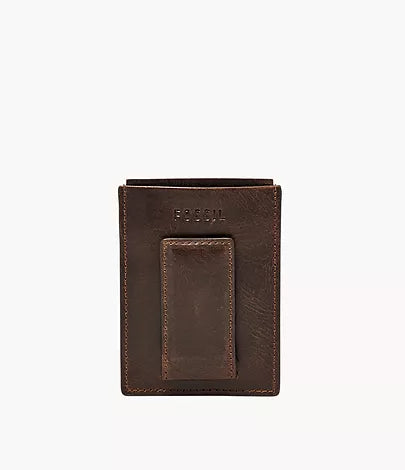 Fossil Derrick Magnetic Card Case RFID