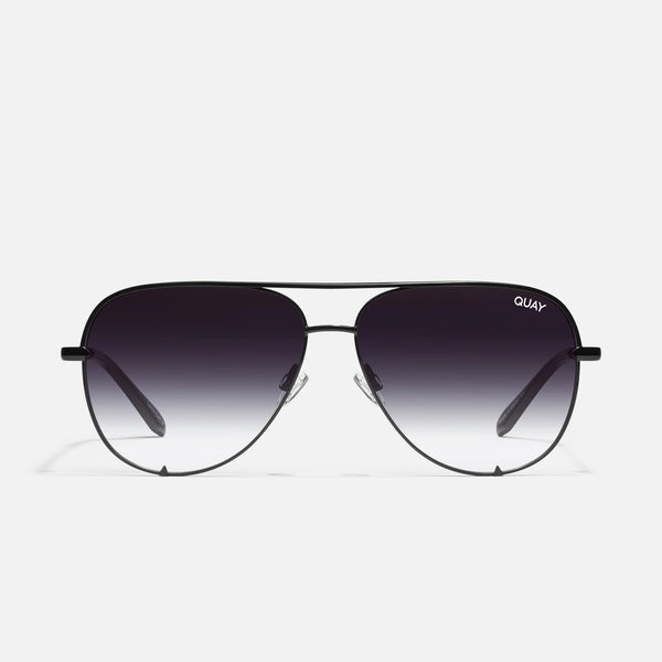 QUAY High Key Mini Aviator Sunglasses Black/Olive | New With Tags QUAY High Key Mini Aviator Polarized Sunglasses - Women main image 3