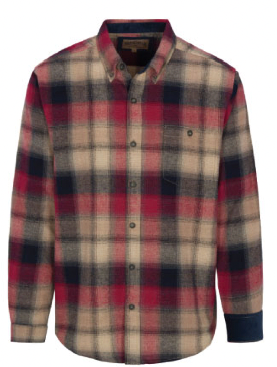 North River Brushed Cotton Button Down Shirt