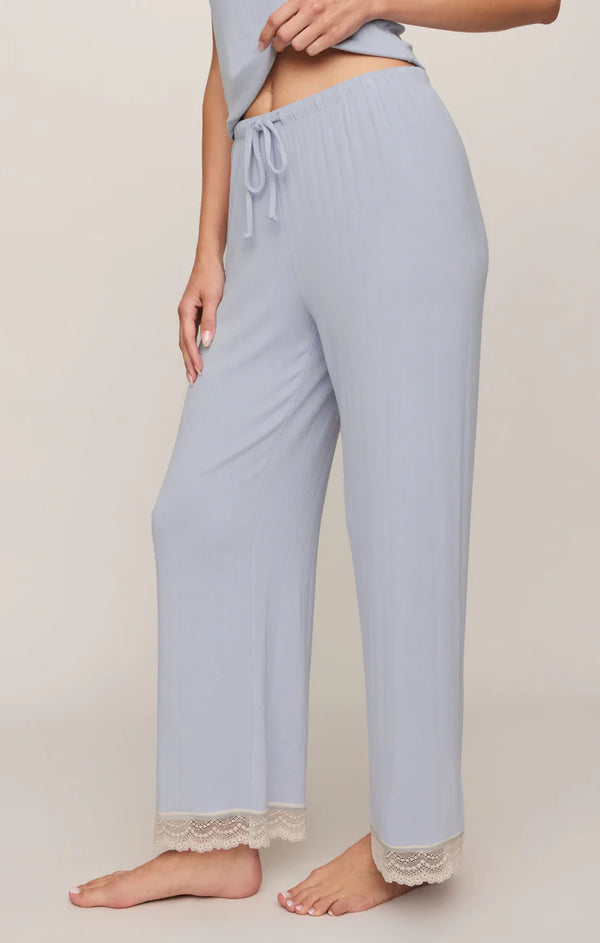 パンツ DYED EASY SLACKS 2023ss Z Supply Trina Rib Pant - Pants Store