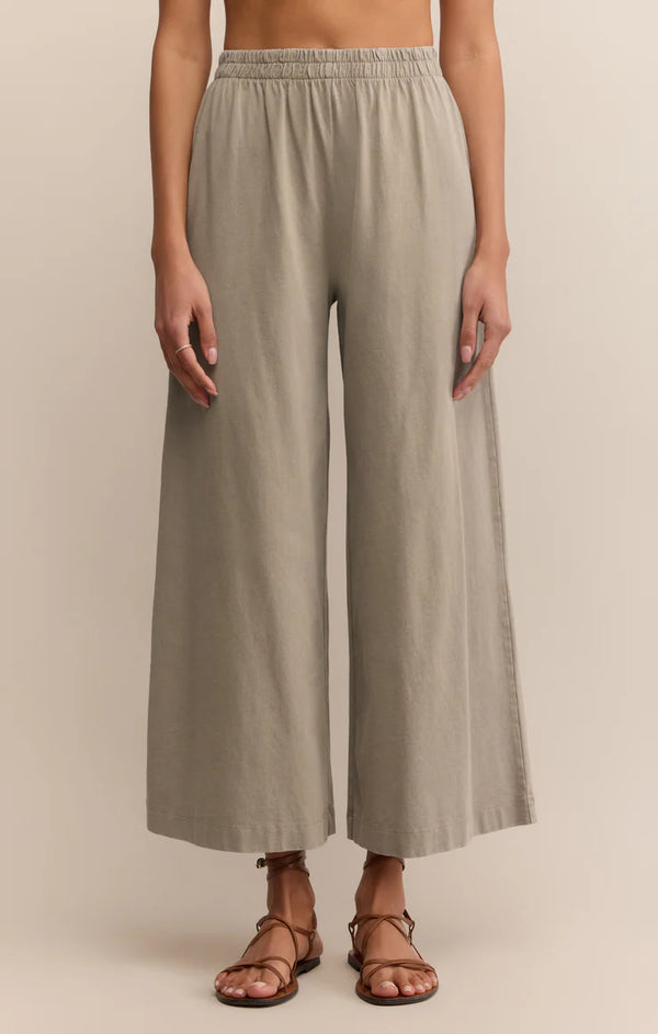 Z Supply Scout Jersey Crop Flare Pant - Pants Store