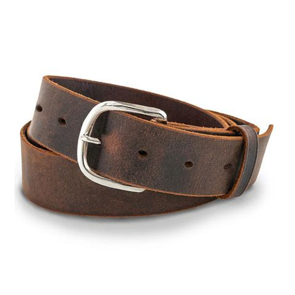 Megan Boyd Flies Leather Tab Belt by Belted Cow Company. Made in