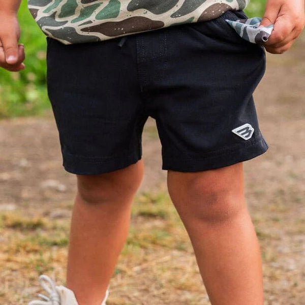 Youth Burlebo Athletic Shorts Black main image 1