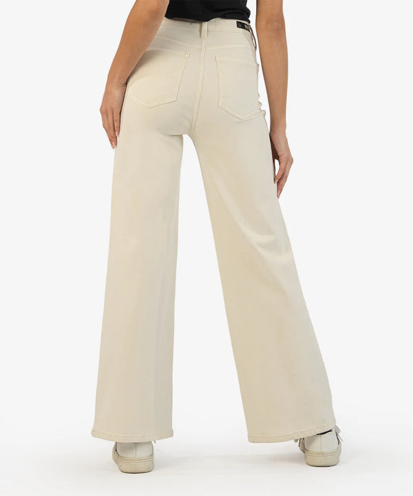 Jean Eggplant HR Wide Leg Jeans (Kut)