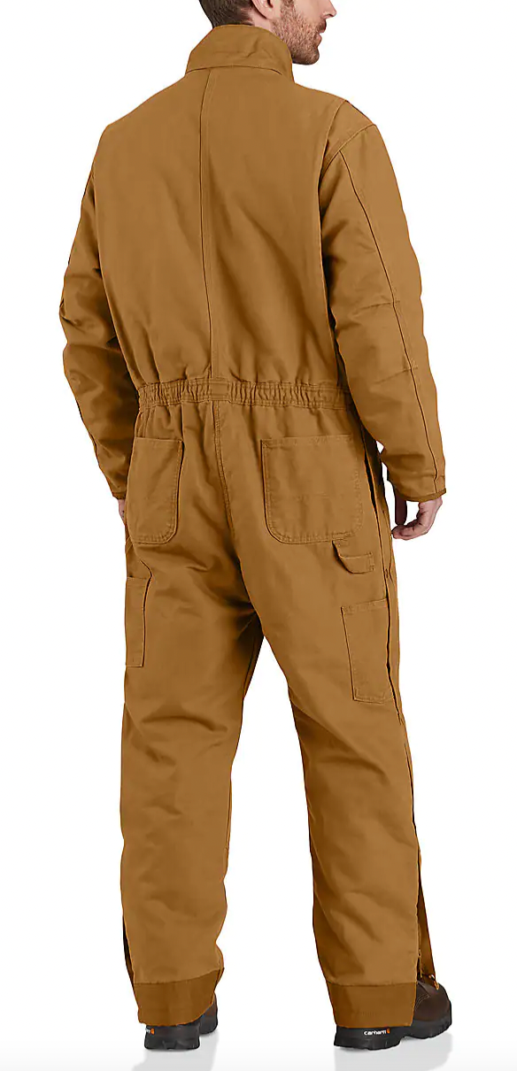 Carhartt 104396 Loose Fit Washed Duck Insulated Coverall - Pants Store