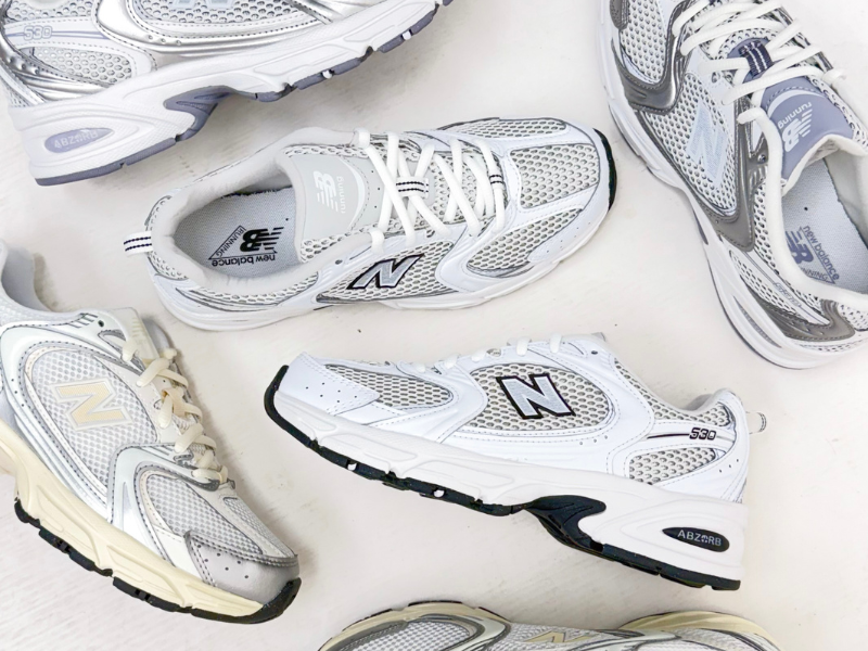 A variety of new balance sneakers for back to school from Pants Store