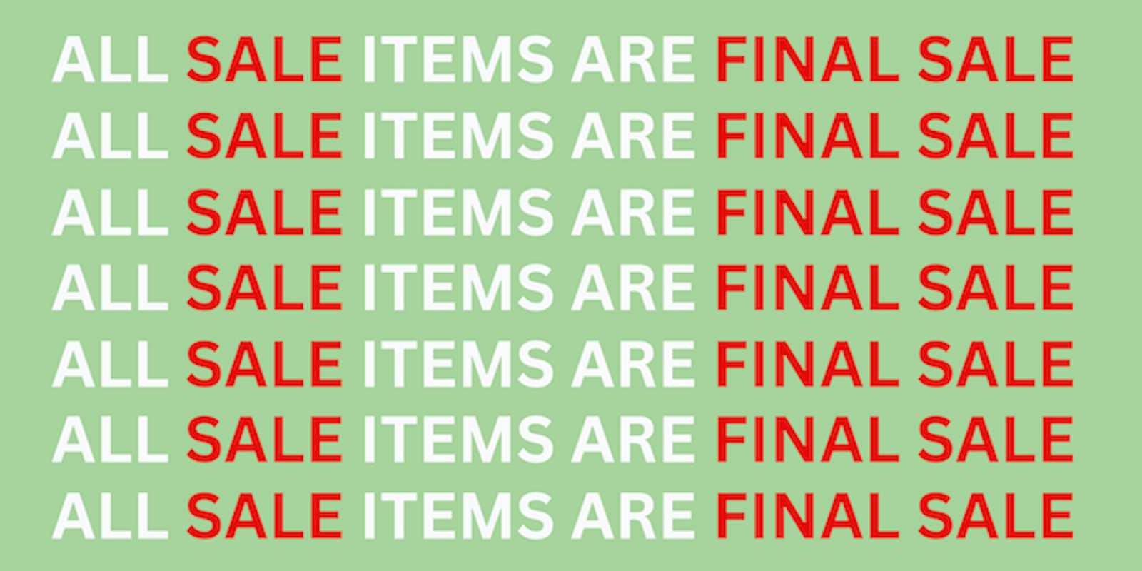 Men's Sale- FINAL SALE