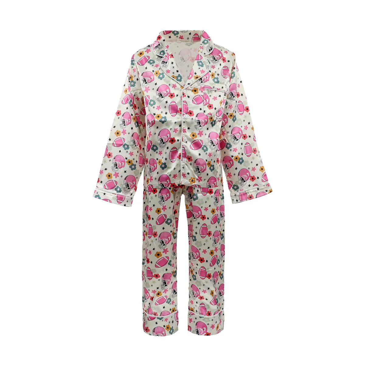 Girl&#39;s Silky PJ Top