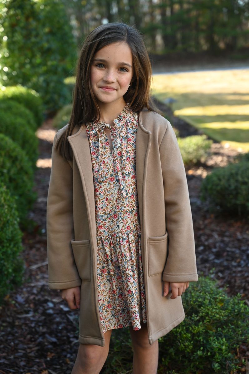 Girls' Pleat Eve Dress