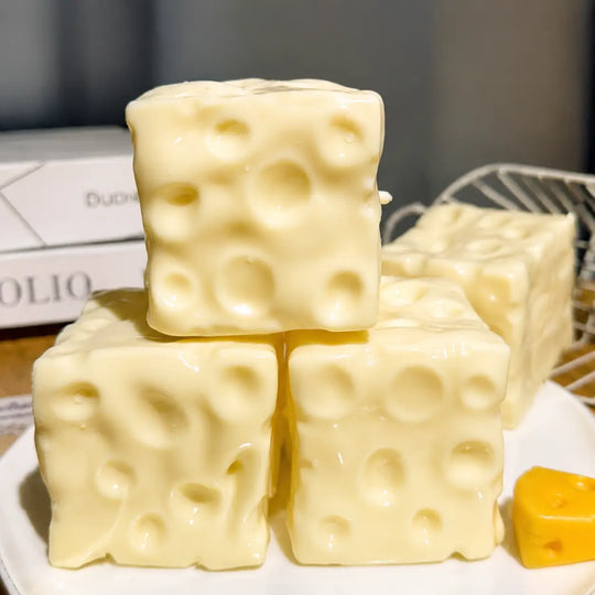 Accity Cheese Block Squishy Stress Toy