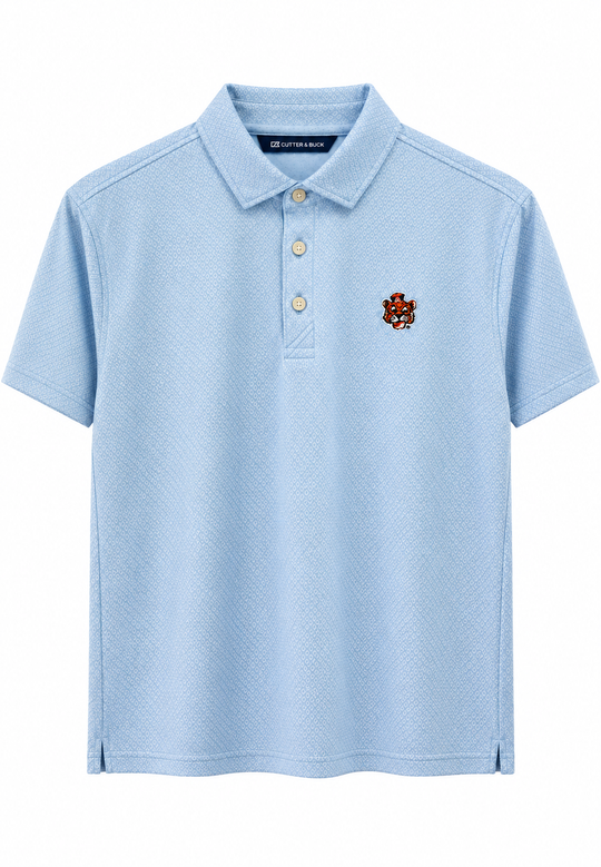 Cutter & Buck Pike Recycled Lattice Print Polo "Aubie"