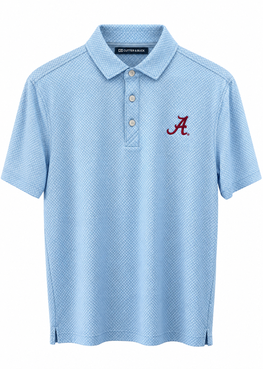 Cutter & Buck Pike Recycled Lattice Print Polo "A"