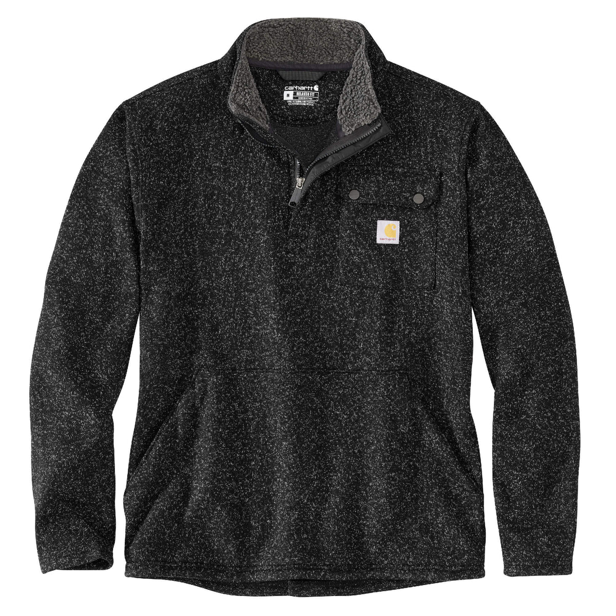 Carhartt Men&#39;s Relaxed Fit Midweight Quarter-Zip Pocket Sweater Fleece