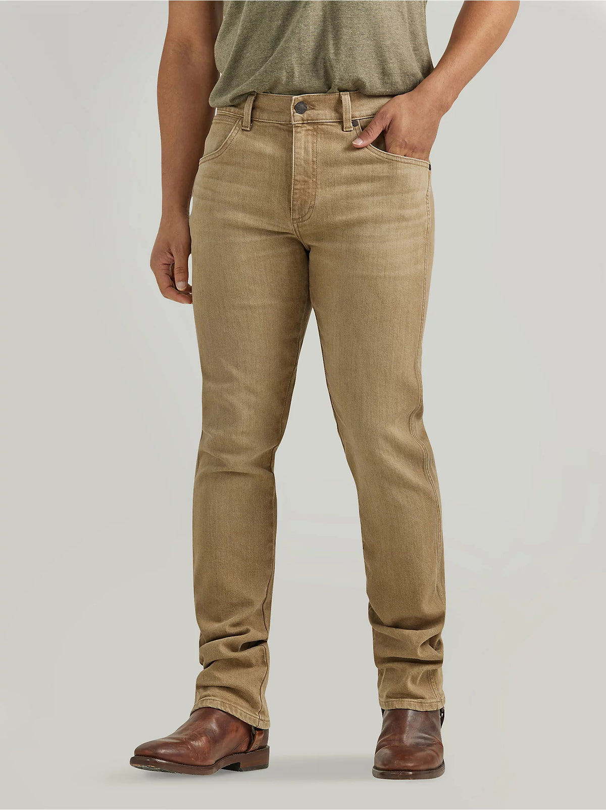 Wrangler Slim Fit Straight Leg Jean