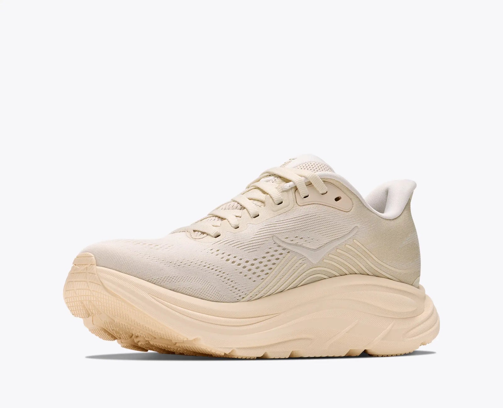 hoka beige on beige sneakers