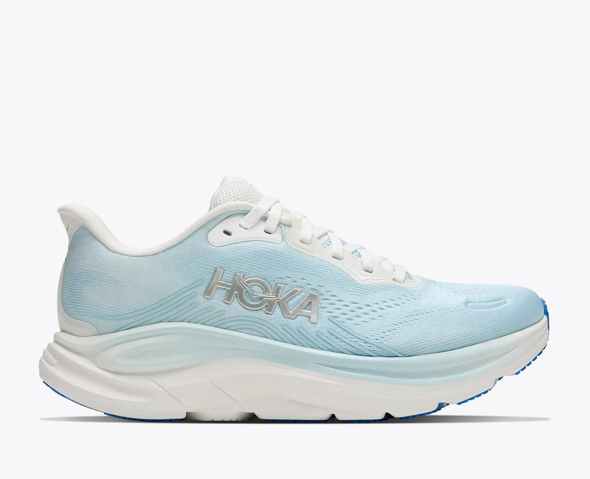 hoka blue sneakers