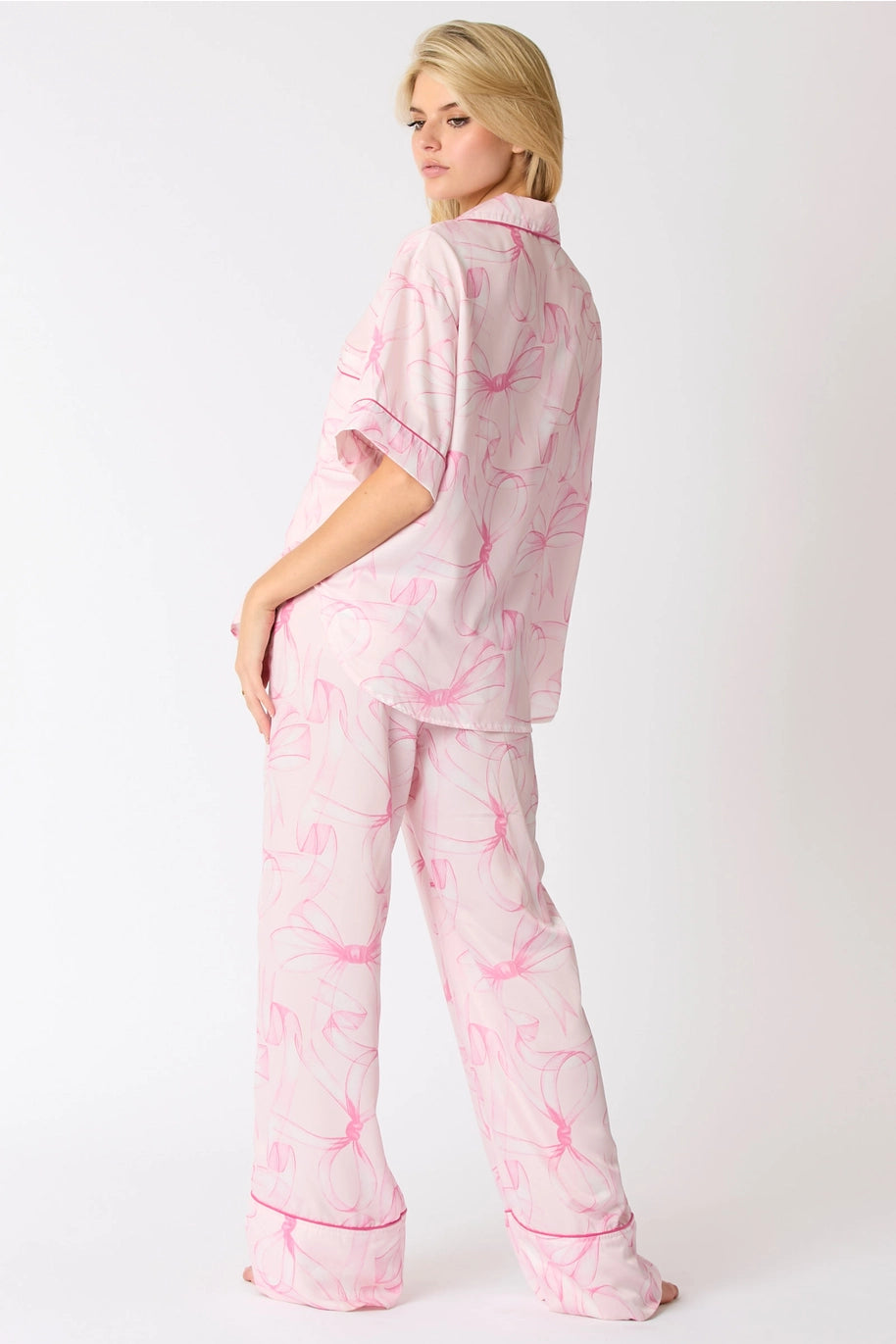 Ribbon Pajama Pants