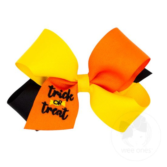 Girls' Wee Ones Trick Or Treat Hairbow