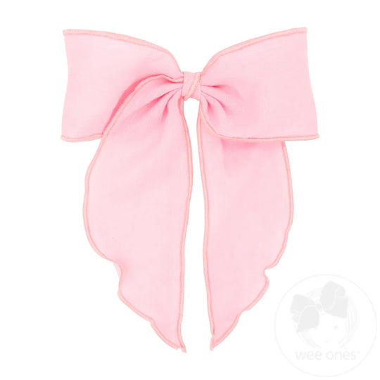 Girls' Wee Ones Gauze Bow