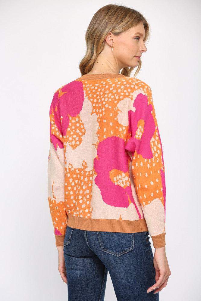 Falling For Florals Sweater