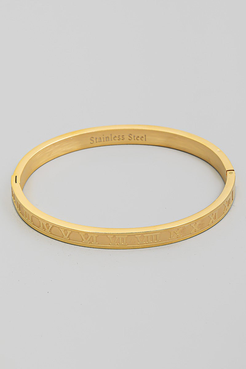 Roman Numeral Bracelet