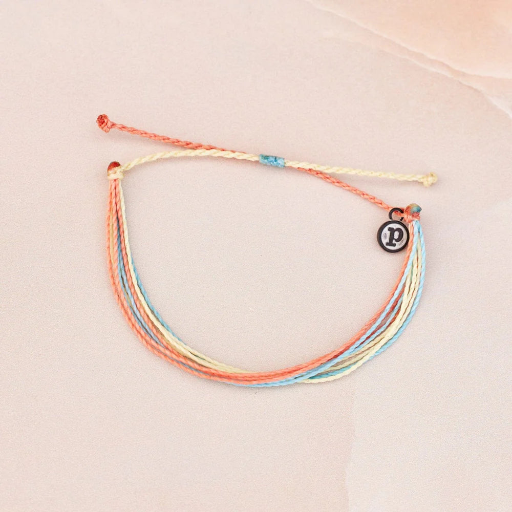 Pura Vida Harper Peace Sign Charm - Gold Plated Brass Charm For Bracelets & Necklaces, Boho Style Jewelry