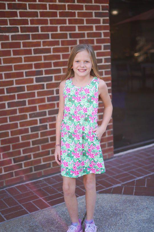 Girls' Floral Izzy Tennis Dress & Shorts