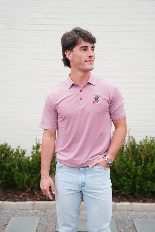 Antigua Twine Big AL Basketball Polo