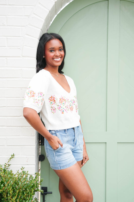 Spring Fling Sweater