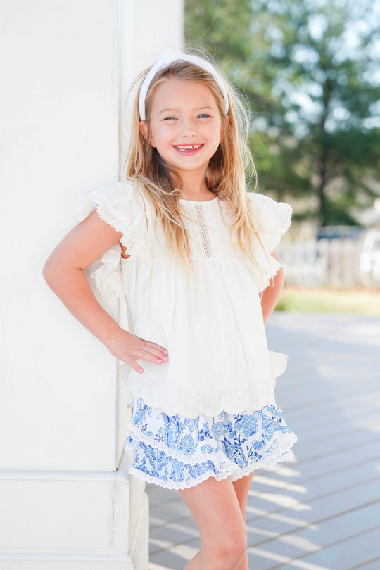 Girls' Ruffle Feels Skirt