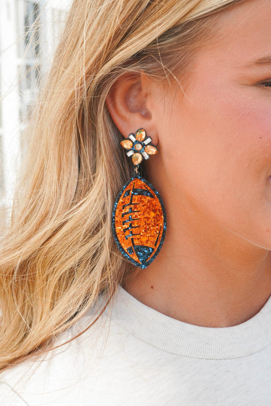 Auburn Football Earrings