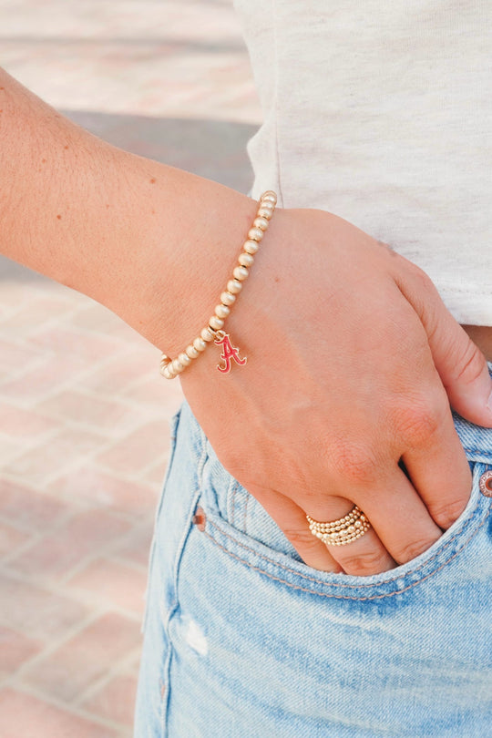Canvas Tide Bead Bracelet