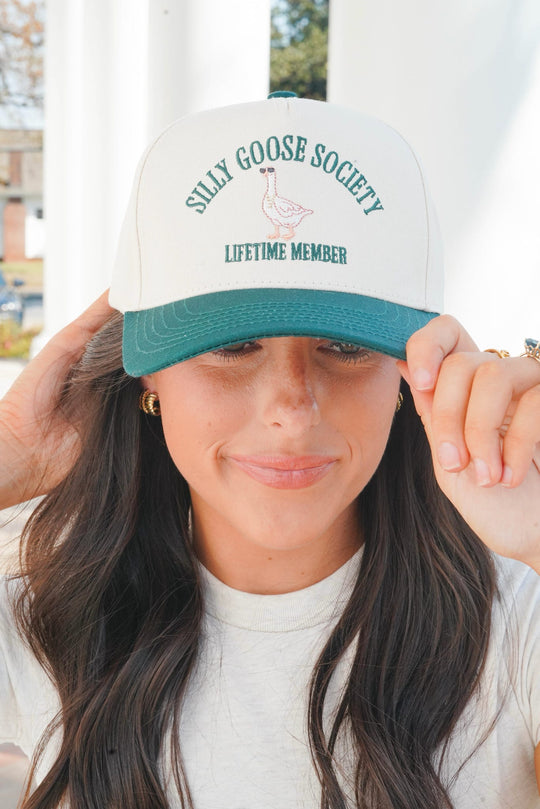 The Happiest Silly Goose Society Hat