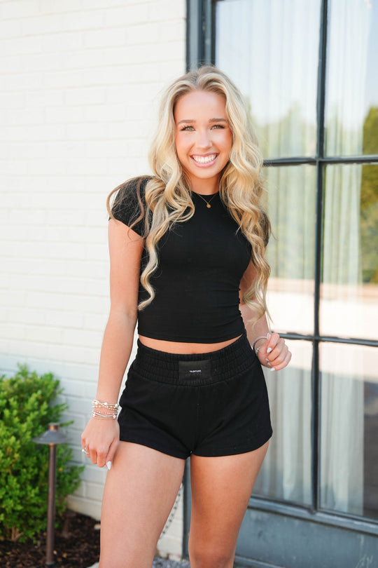 Talentless Women's Stretch Jersey Baby Tee