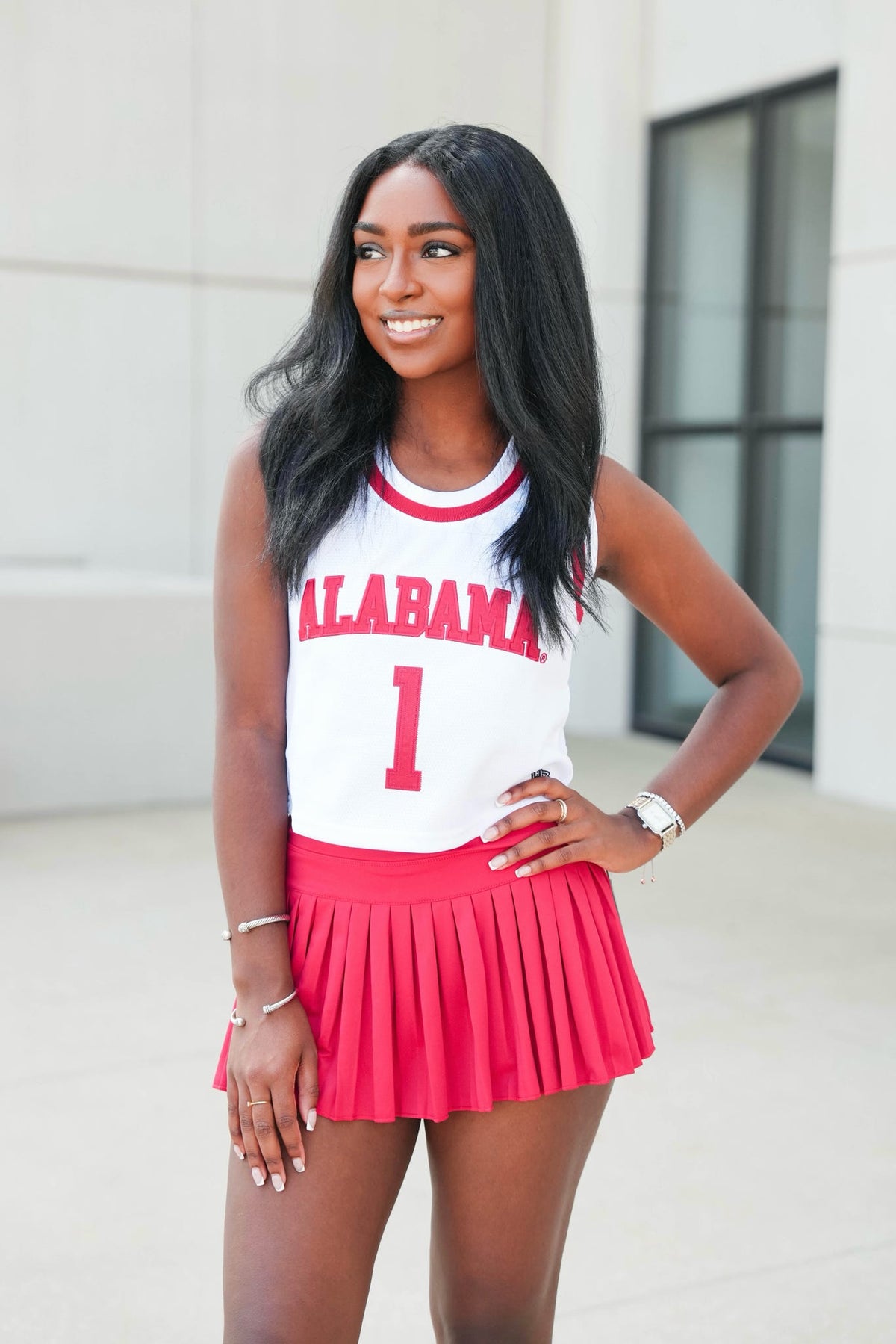 Hype & Vice Cropped Basketball Jersey