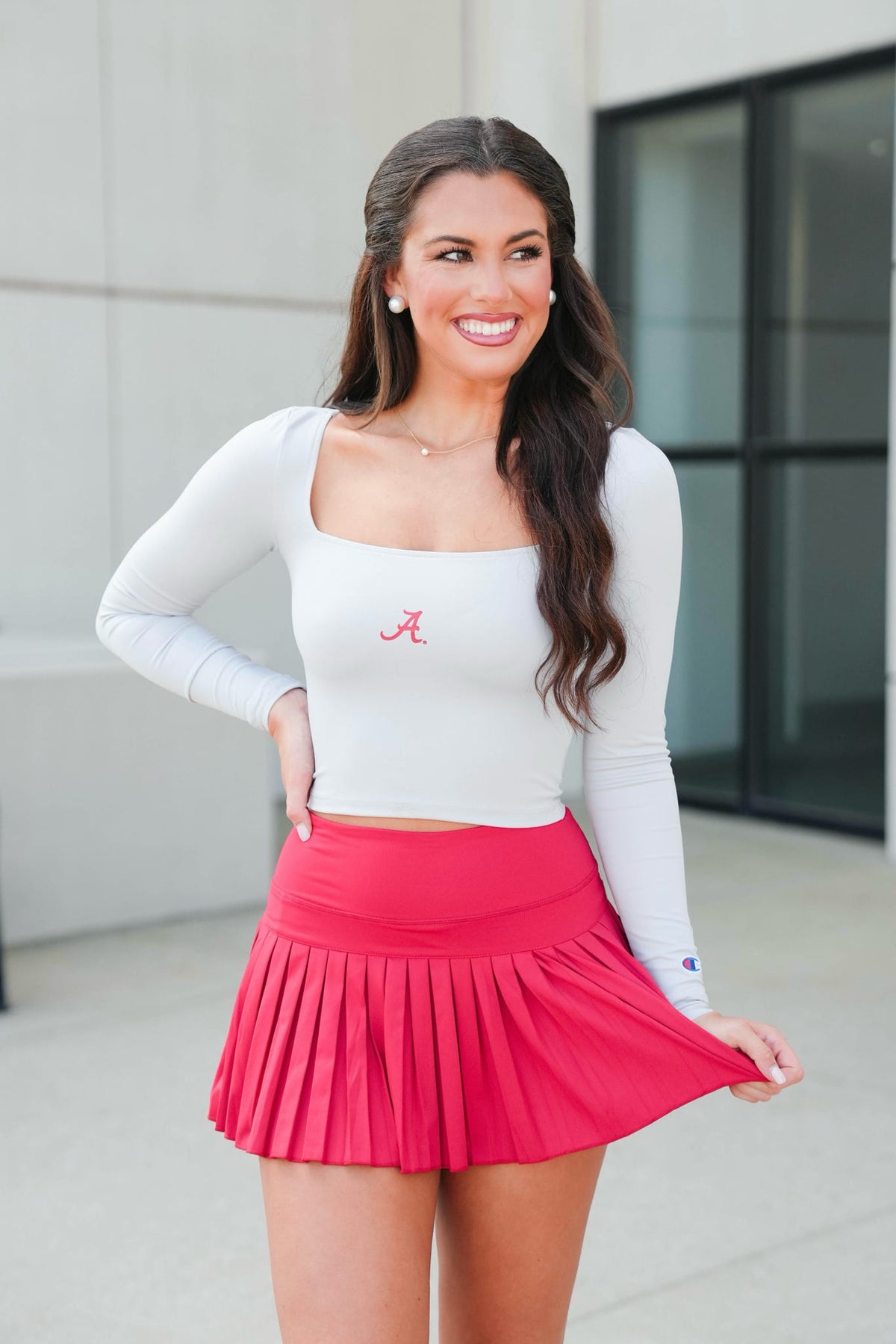 Champion Basketball Fan Soft Touch Long Sleeve Top