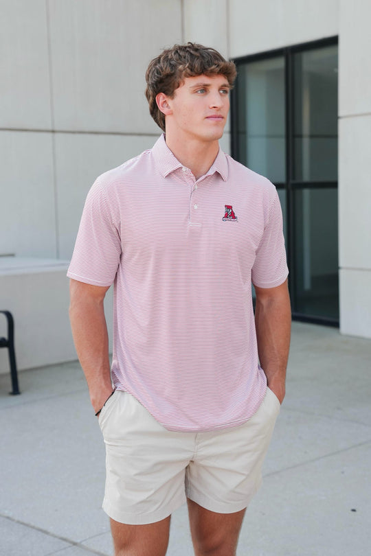 Taylor & Mick Script Alabama A Polo