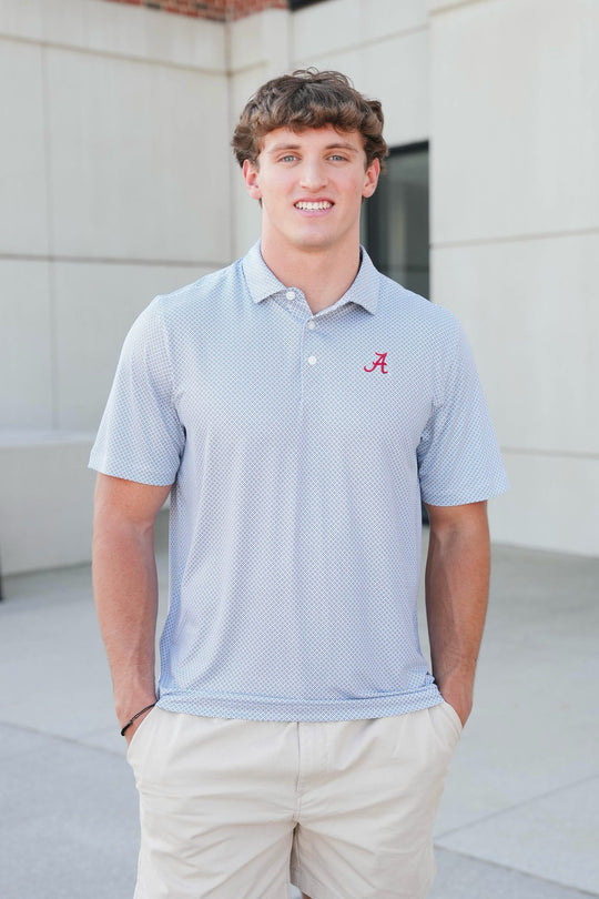 Cutter & Buck "A" Pike Eco Diamond Dot Polo
