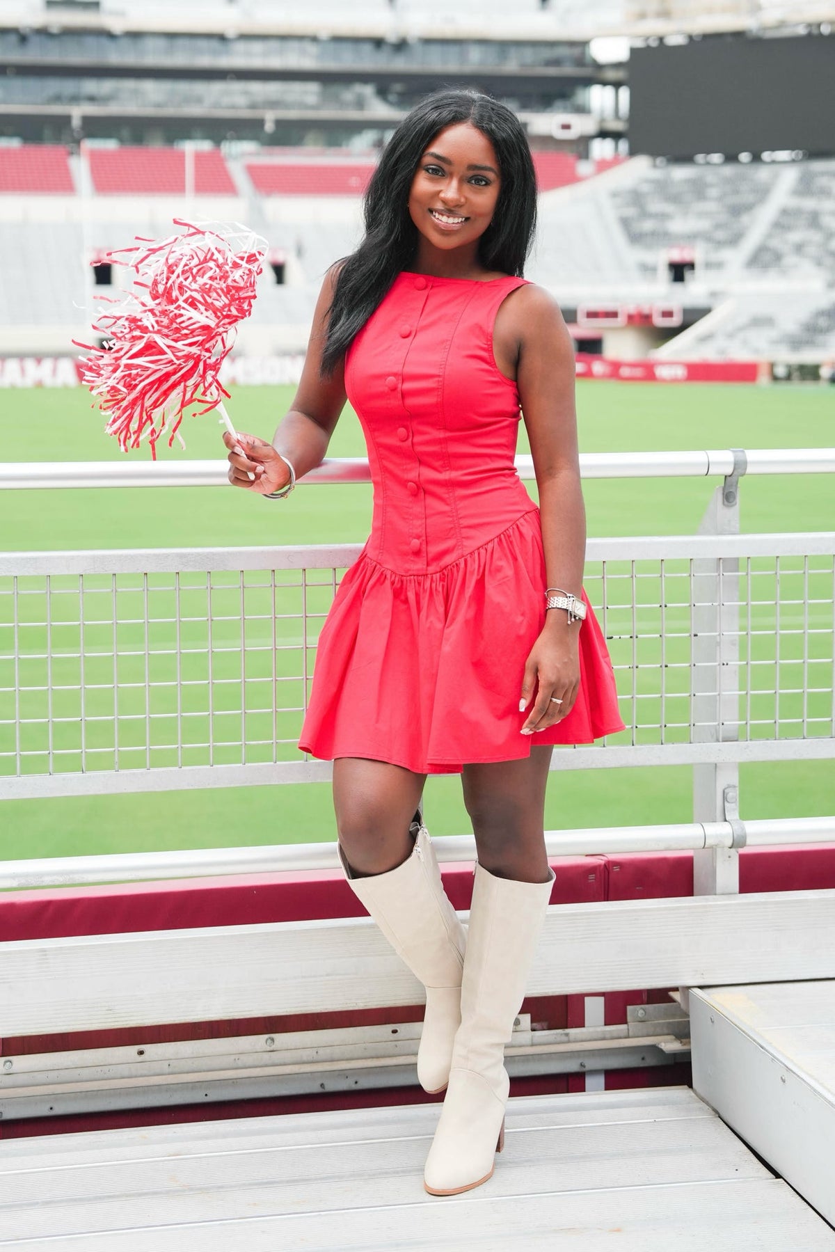 Cute As A Button Dress