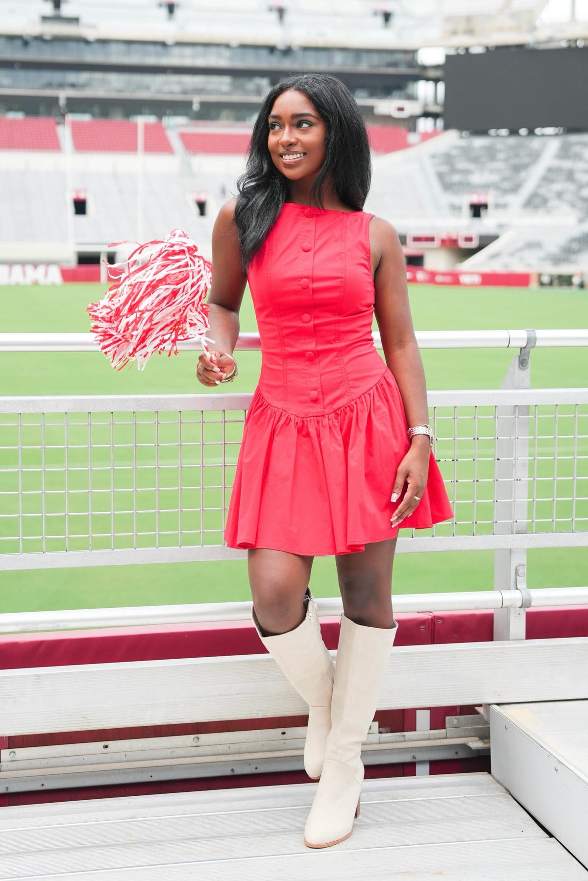 Cute As A Button Dress