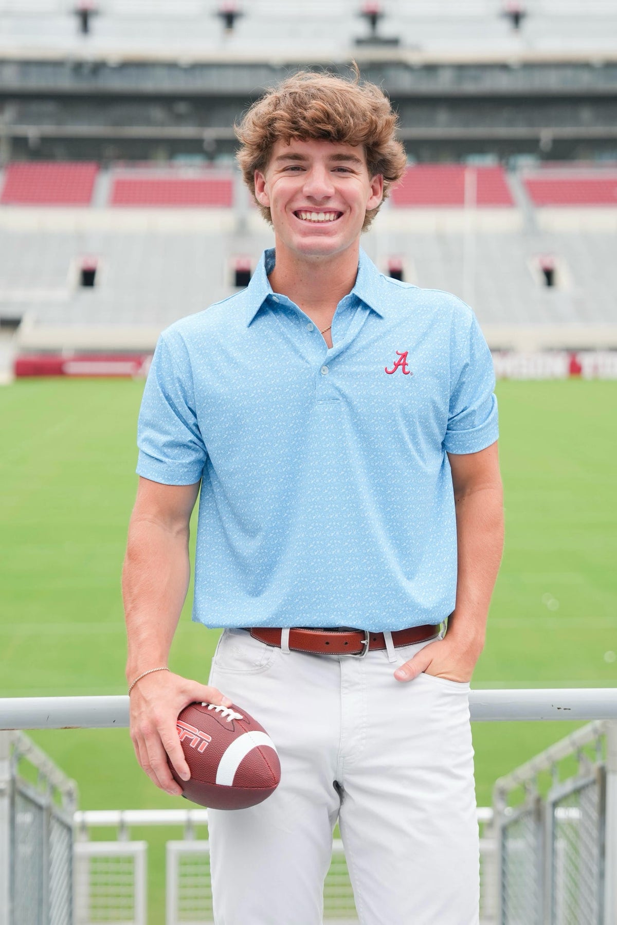 Gen Teal Brr Printed UA Polo