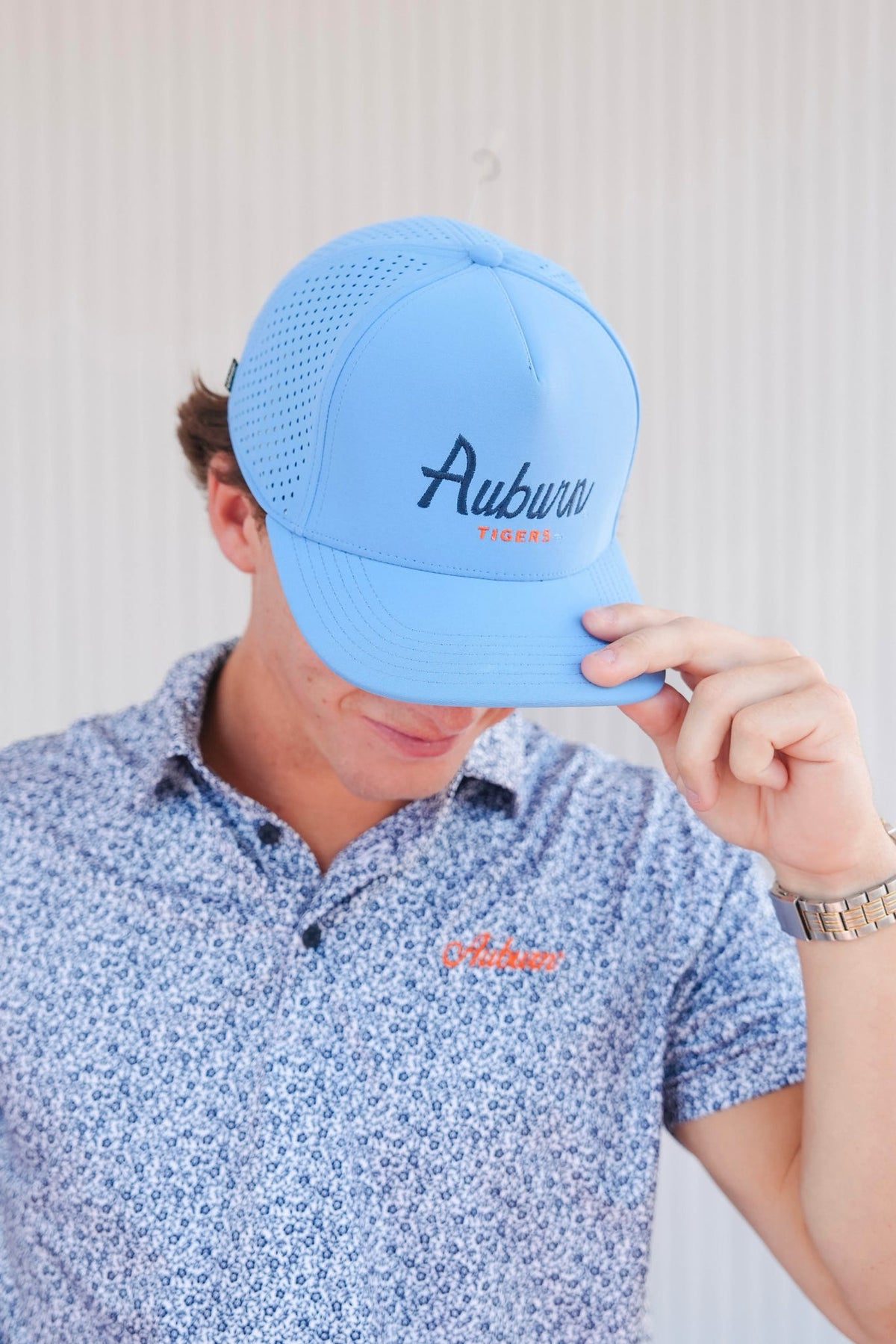 Legacy Cut Auburn Script Tigers Hat