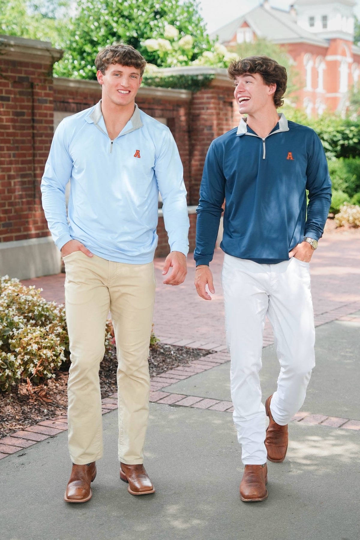 Gen Teal Vault Auburn Performance Quarter Zip Pullover