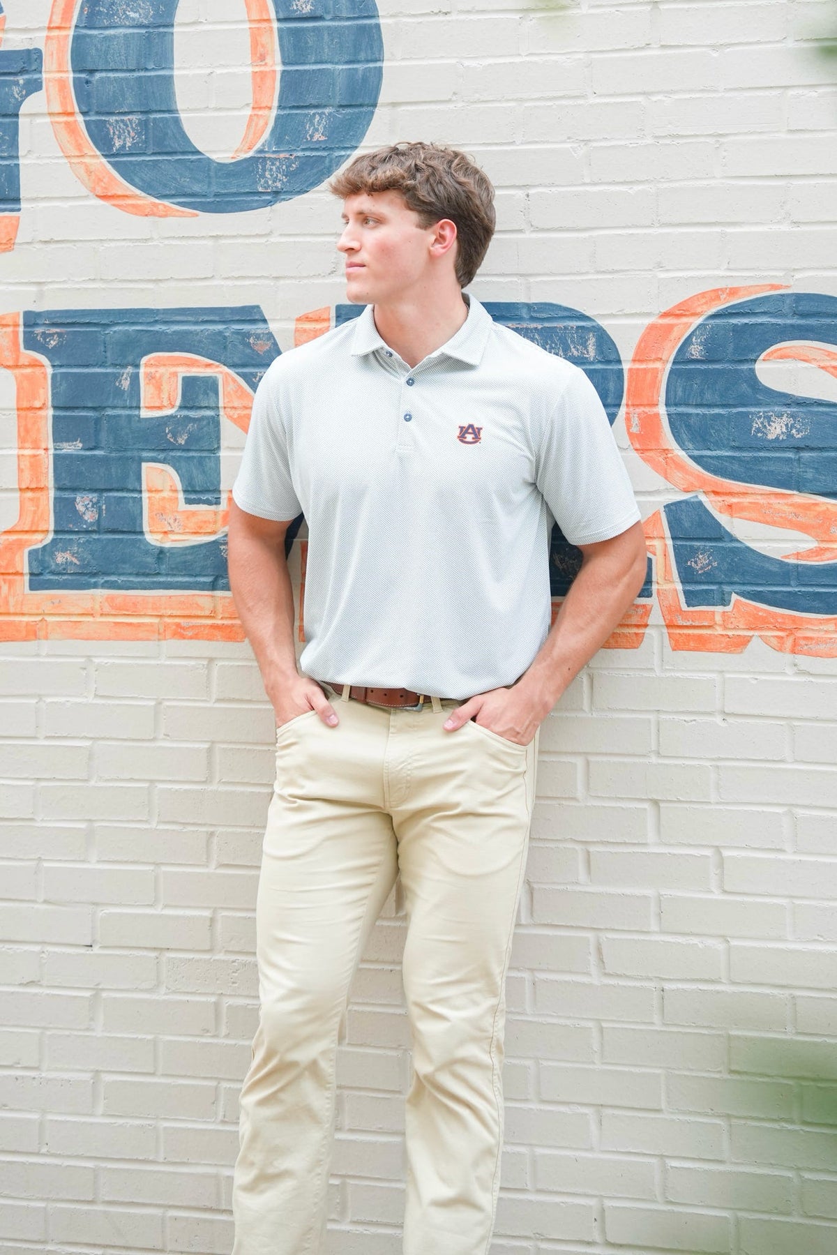 Antigua Pave "AU" Polo